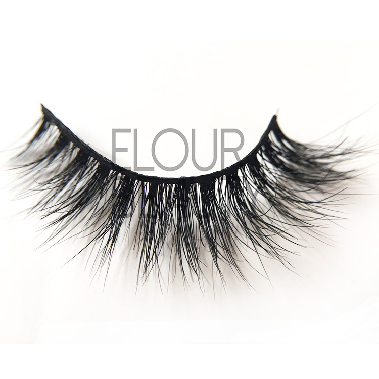 Durable long lasting real mink 3D lashes in wholesale EJ24